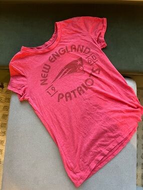 NFL New England Patriots Red Short Sleeve Tee